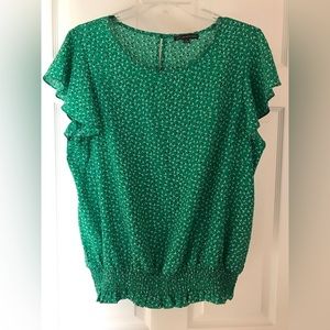 Adrianne Papell Green Top L
